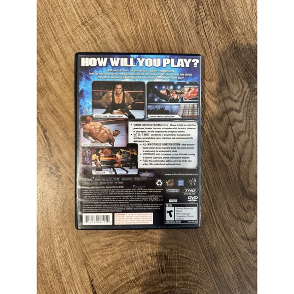 WWE Smackdown VS Raw 2008 (PS2, 2007) CIB - Picture 2 of 3